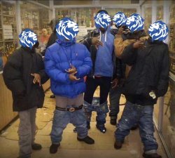 Conservative Party gangstas Meme Template