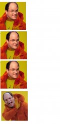 COSTANZA/DRAKE 4 PANEL YES, YES, YES, NO Meme Template