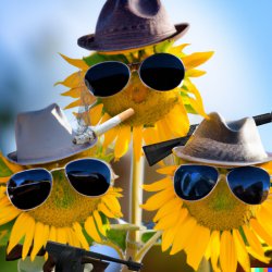 sunflower gansters Meme Template