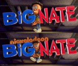 Big Nate dies Meme Template