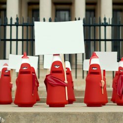 Handmaid's Condiment Meme Template