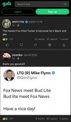 Tucker Carlson Gab hot takes Meme Template
