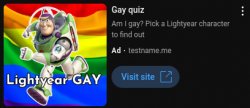 Gay Lightyear Meme Template