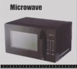 microwave with text out of the box Meme Template