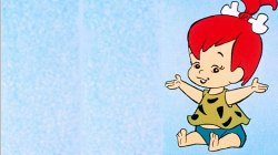 Pebbles Flintstone Template Meme Template