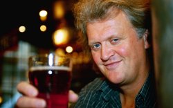tim martin with a pint of ruddles Meme Template