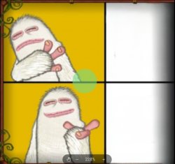 Mammott Hotline Bling Meme Template