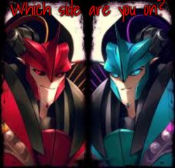 Which Side Are You On? Meme Template