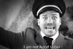 I am not Adolf Hitler Meme Template