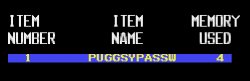 Puggsy Password Savedata! Meme Template