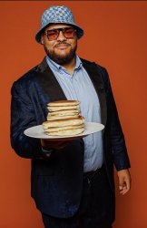 Pancake MAN Meme Template