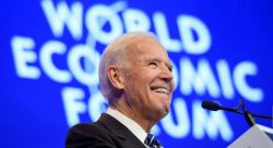 Biden at WEF Meme Template