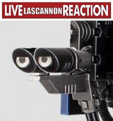 Live lascannon reaction Meme Template