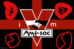 Amtsoc flag Meme Template