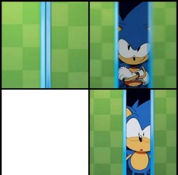 sonic mania elevator Meme Template