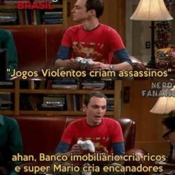 jogos violentos criam assassinos Meme Template