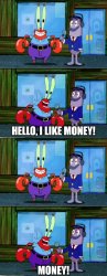 Hello, I Like Money Meme Template