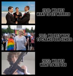 We Just Want to... Meme Template