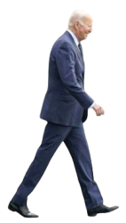 biden walking Meme Template