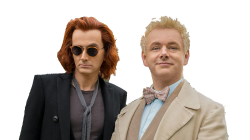 Crowley and Aziraphale Meme Template