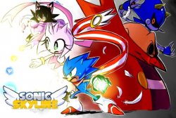 Sonic Skyline Poster Meme Template