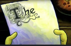 SpongeBob The essay Meme Template