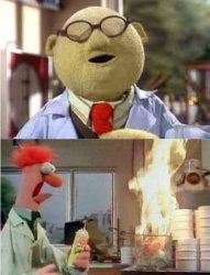honeydew and beaker Meme Template
