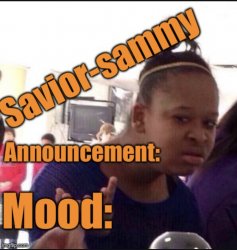 S.S. announcement Meme Template