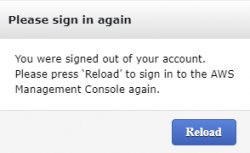 AWS Please Sign in Again Meme Template