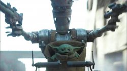 Baby yoda grogu robot Meme Template