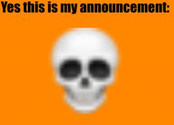AustraliaMan's announcement template Meme Template