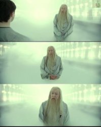 Dumbledore - pity the living Meme Template