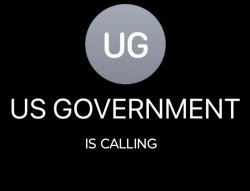 US GOVERNMENT IS CALLING Meme Template