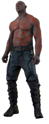 Drax the Destroyer Transparent PNG Meme Template