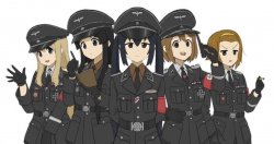 3rd Reich K-ON! Meme Template