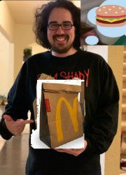 Tito Jimenez with McDonald's Meme Template