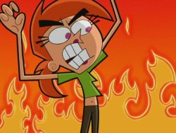 Furious Vicky from The Fairly OddParents Meme Template