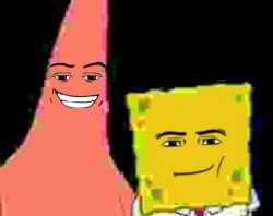 SpongeBob Roblox Faces Meme Template