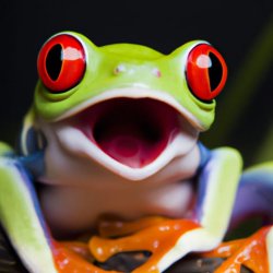 Shocked Frog Meme Template