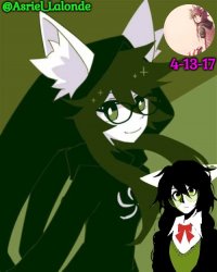 Asriel Jade Harley temp (I kin her) Meme Template