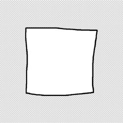 Wite squer Nothing Meme Template
