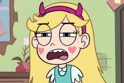 Star Butterfly 'this is not helping' Meme Template