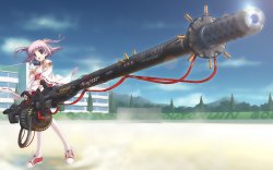 Big gun little girl Meme Template