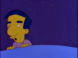 Simpsons Milhouse Without Glasses Meme Template
