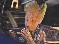 Teen Groot Meme Template