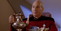 Picard Pouring Tea Meme Template