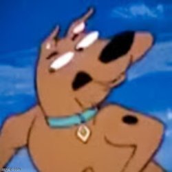 scooby post below Meme Template