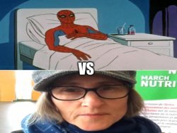 Cancer VS Vegan Meme Template