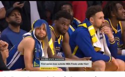 GSW Sad Moment Meme Template