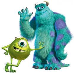 Mike Wazowski and Sulley PNG Meme Template